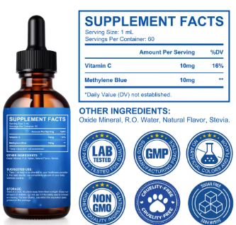 Methylene Blue (60ml Pharmaceutical Grade)