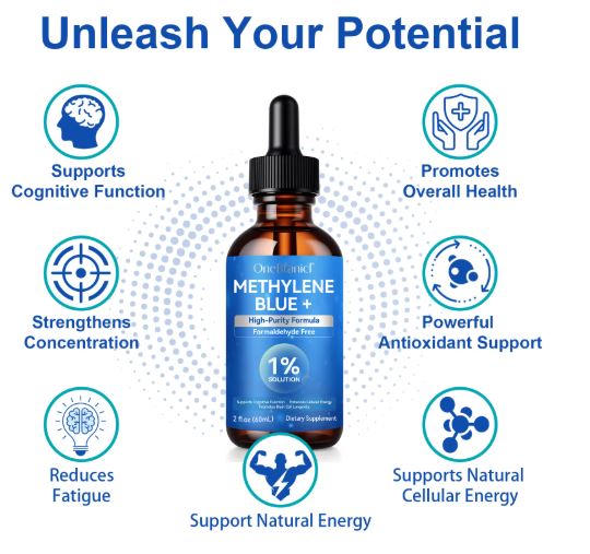 Methylene Blue (60ml Pharmaceutical Grade)