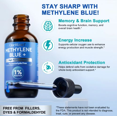Methylene Blue (60ml Pharmaceutical Grade)
