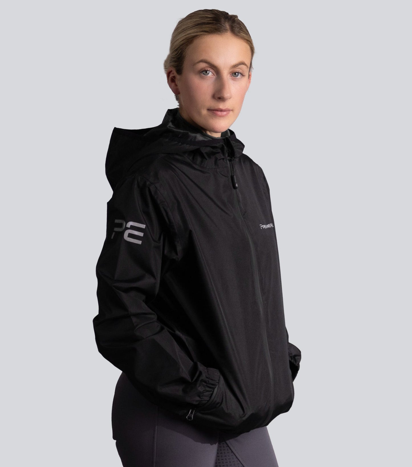 Description - Nox Waterproof Riding Jacket_Colour:Black_Position:1