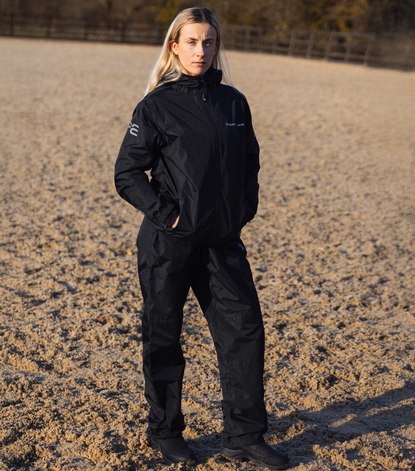 Description - Nox Waterproof Riding Jacket_Colour:Black_Position:6