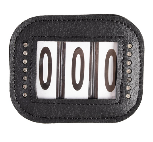 ETS Bridle Competition Number Holder (velcrow and pin fastenings)