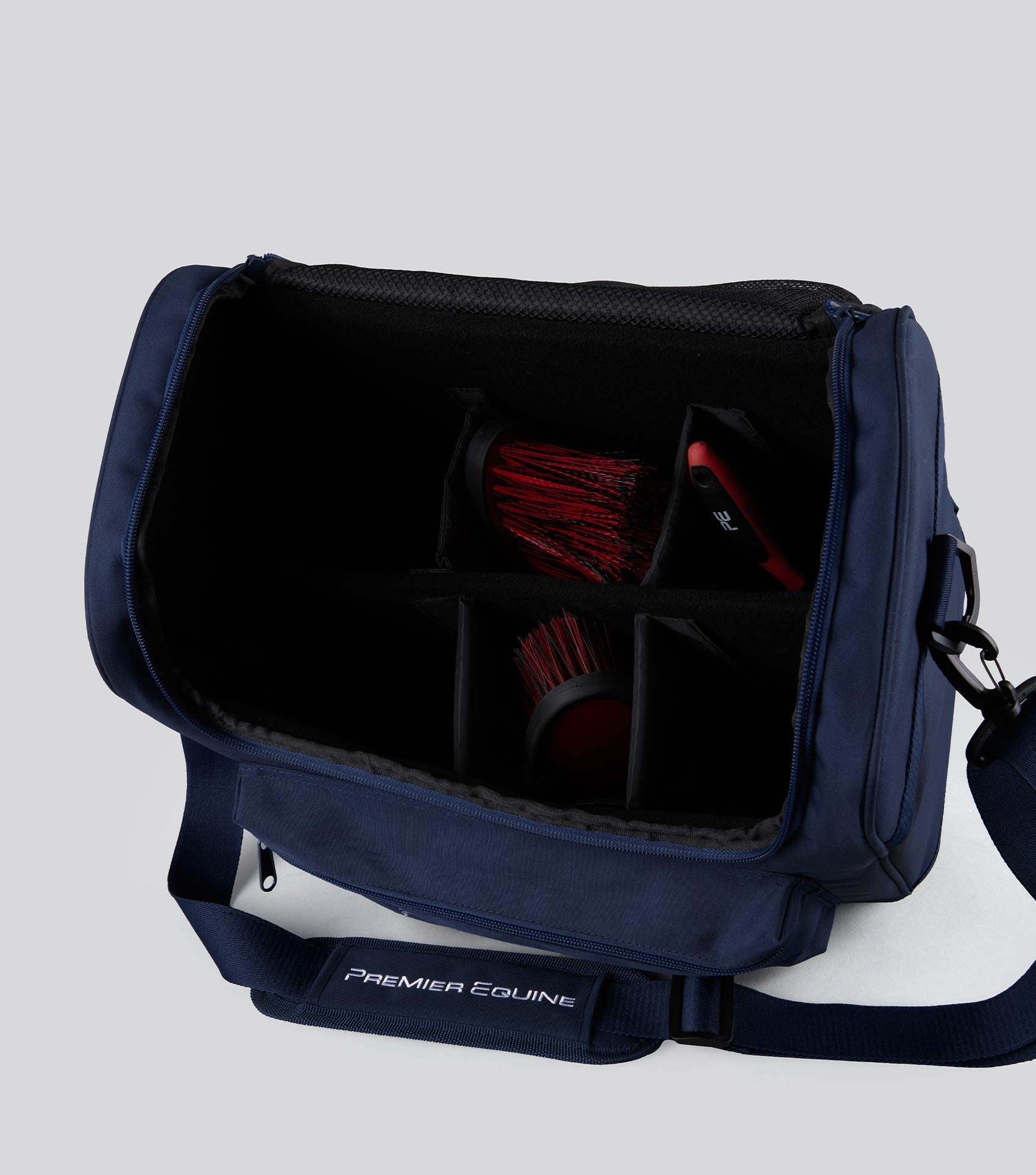 Description:PE Tall Grooming_Bag_Colour:Navy_Position:5