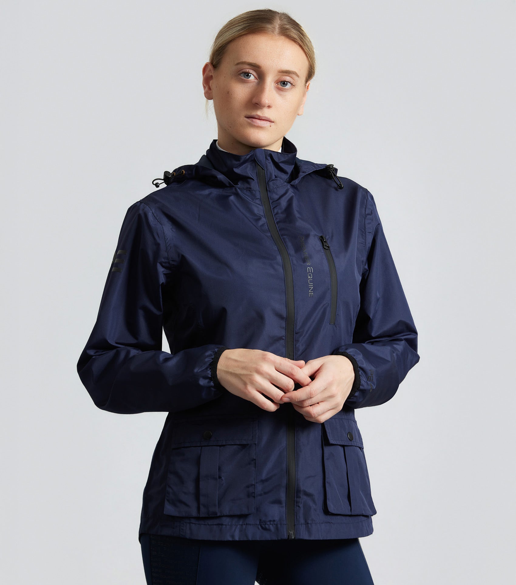 Description:Petra Duo Waterproof Jacket_Colour:Navy_Position:1