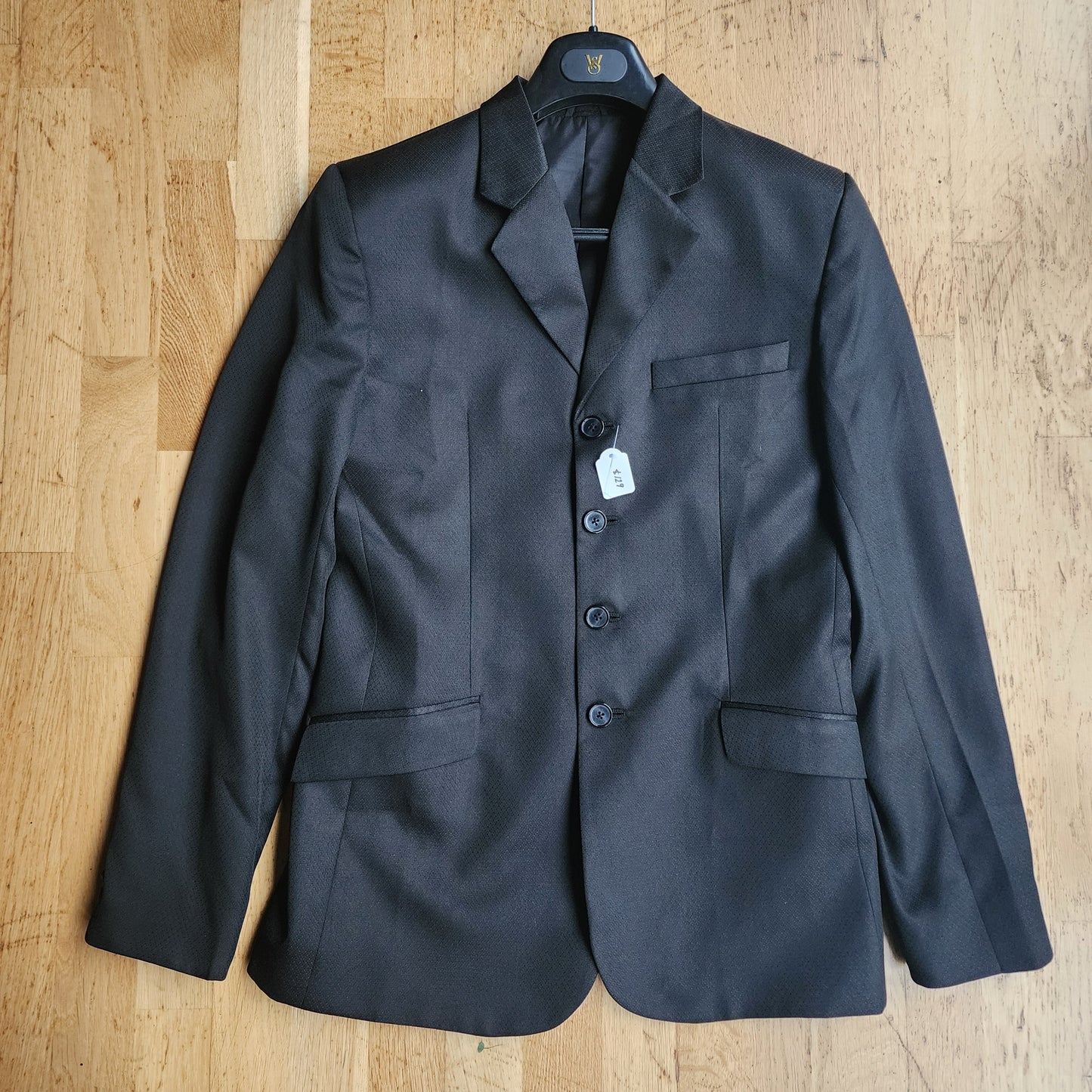 Mens black show jacket, men's size M