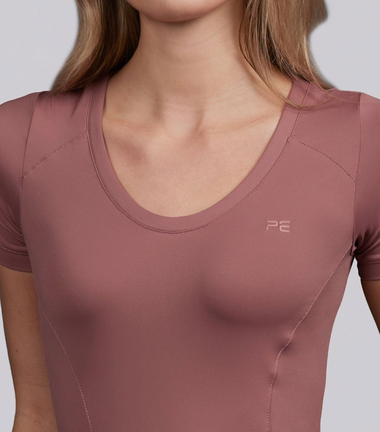 Premier Equine Prospero T-Shirt - Rosewood