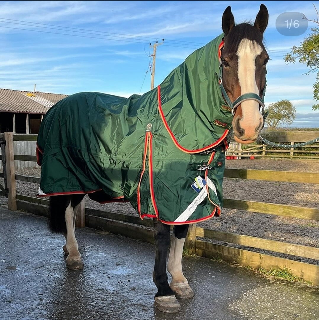 Premier Equine Buster Zero 0g Waterproof Rug with Classic Neck Cover