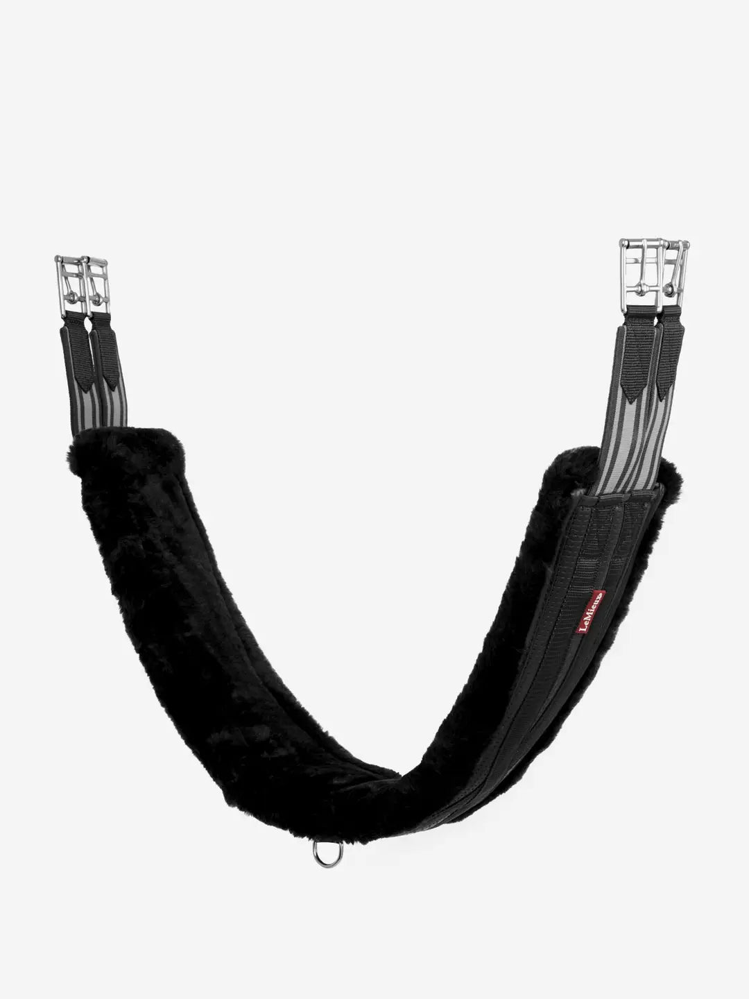 Le Mieux Fleece Lined Anatomic Girth Black, Black, 50" (127cm). Brand new!