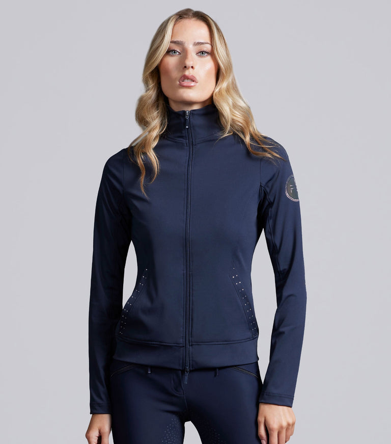Premier Equine Meraki Womens Jacket - Navy