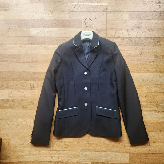 Shires black show jacket, girls age 15/ ladies 10. Pre-loved