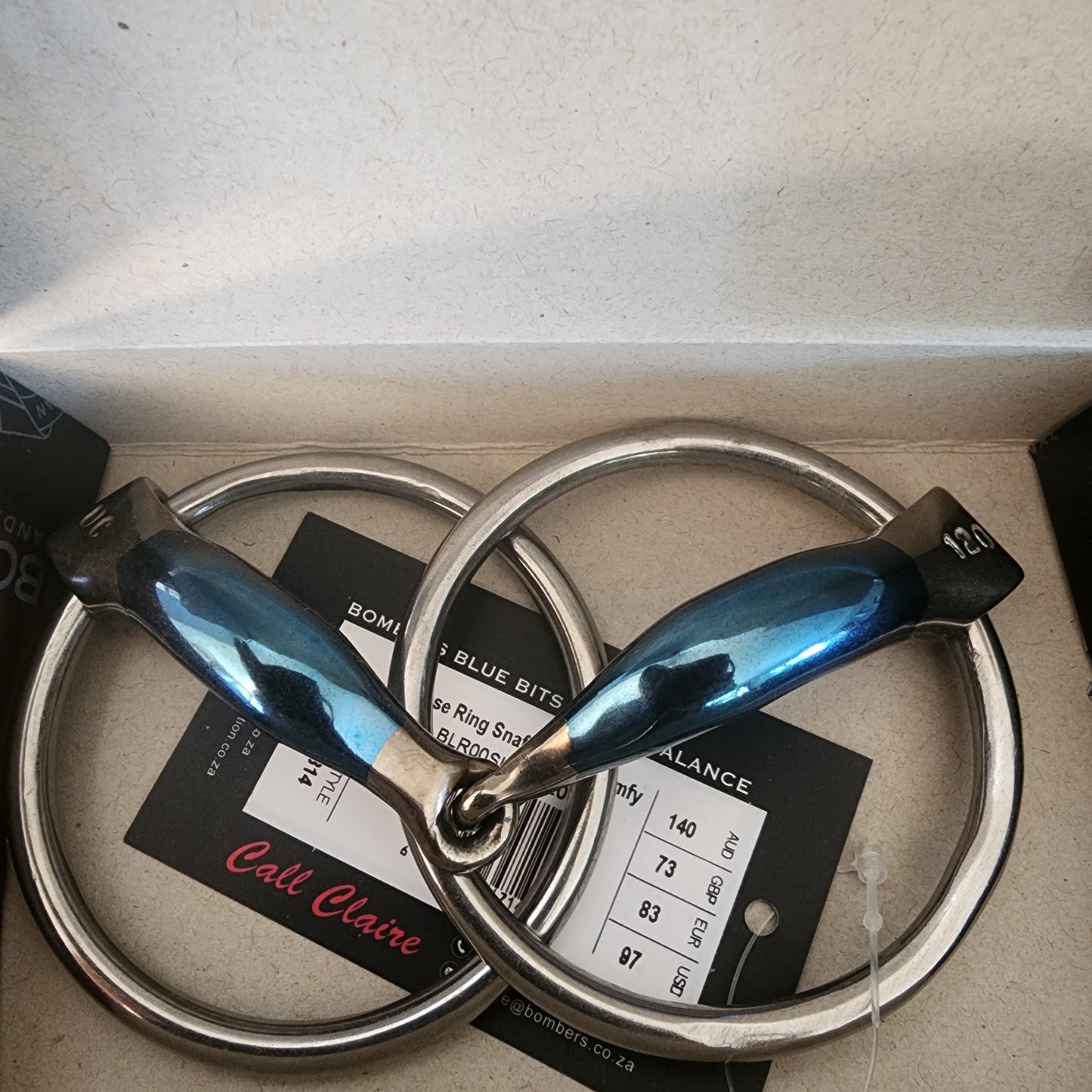 Bombers loose ring snaffle ultra comfy