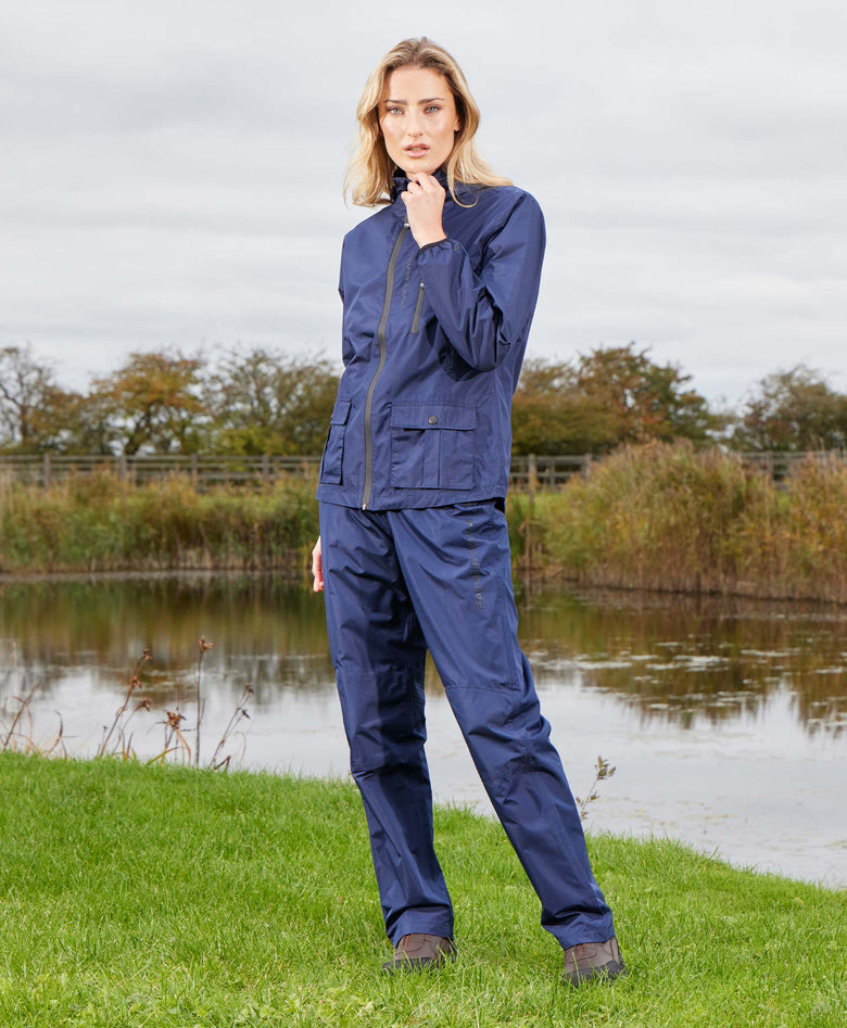 Premier Equine Petra Duo waterproof jacket - navy