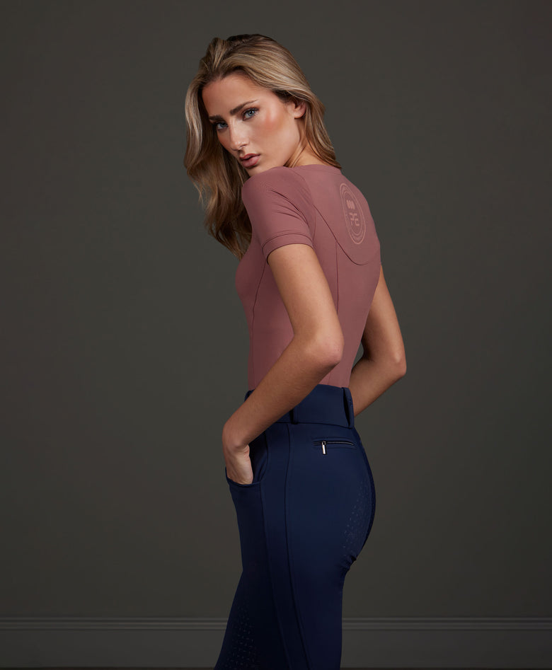 Premier Equine Prospero T-Shirt - Rosewood