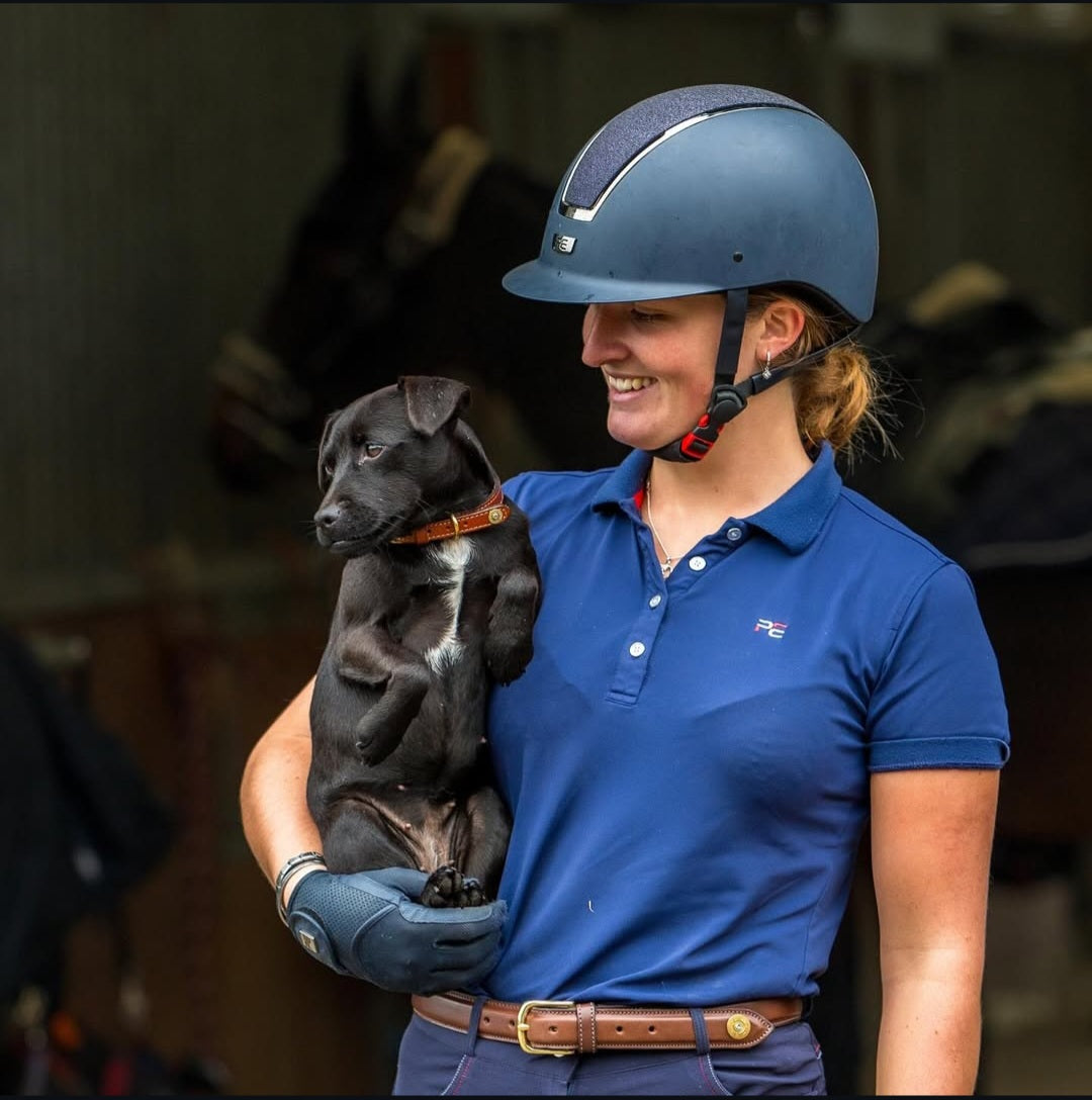 Premier Equine Centauri Horse Riding Helmet - navy