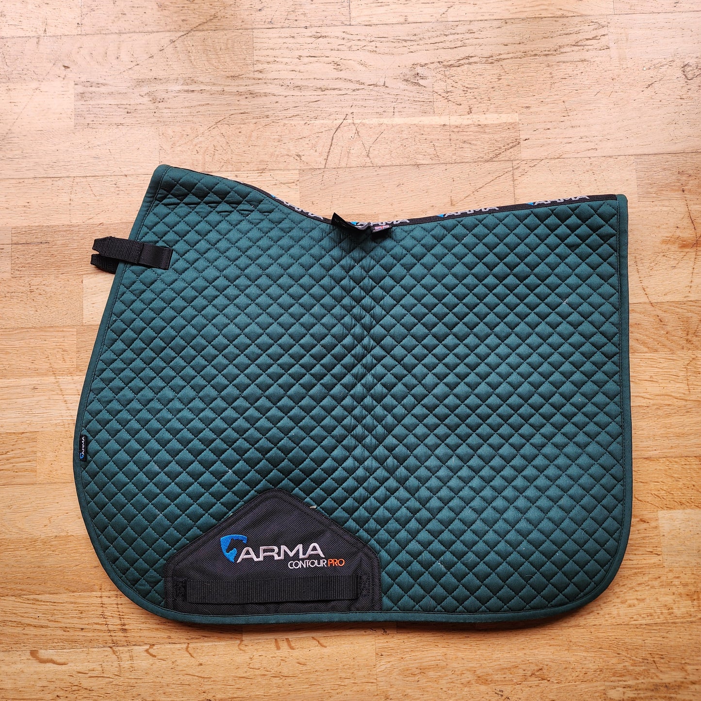 Shires ARMA Saddle pad, green, full size