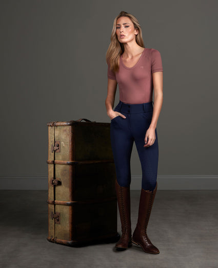 Premier Equine Prospero T-Shirt - Rosewood