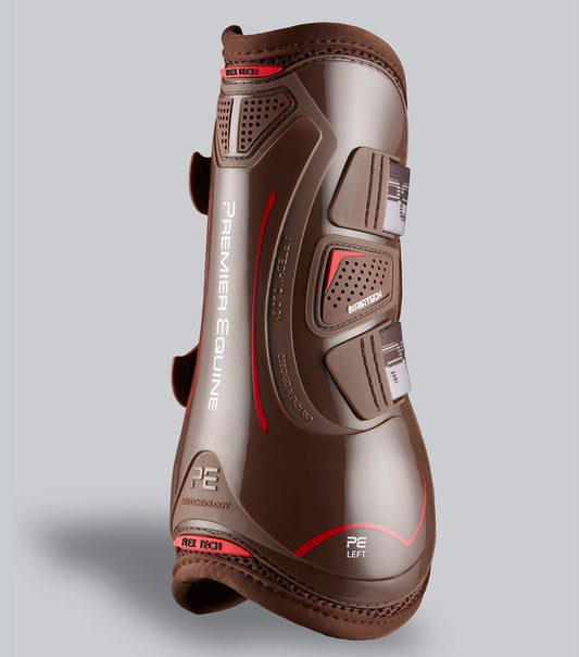 Premier Equine ArmorX Tendon Jump Boots - Brown