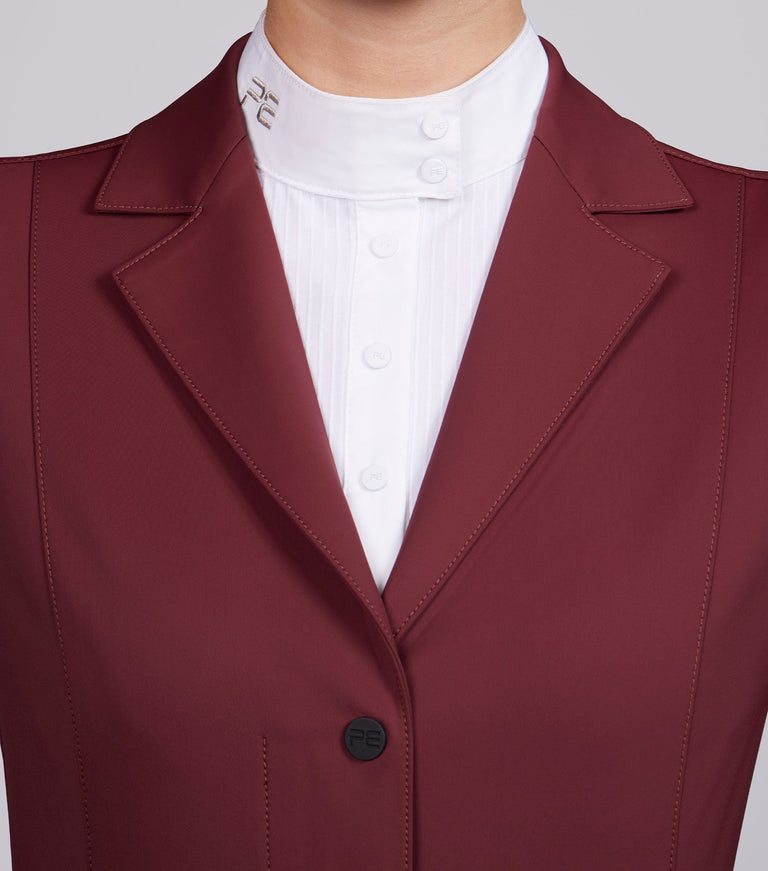 Premier Equine Evinco Ladies Competition Jacket (Wine)