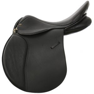 Trainers Cross Country GP black leather saddle 17.5", wide