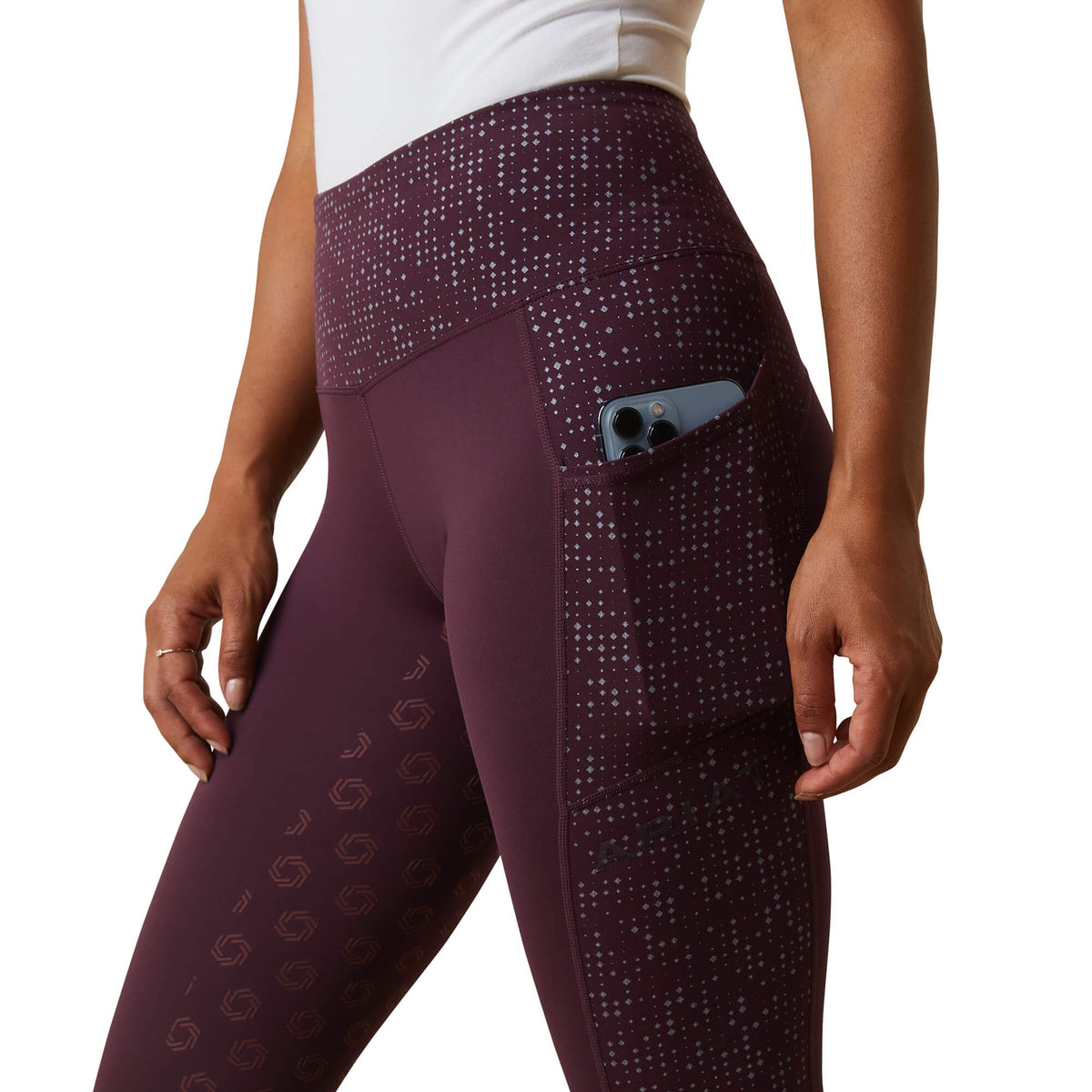 Ariat Eos Lumina Full Seat Riding Tights. Ladies 10