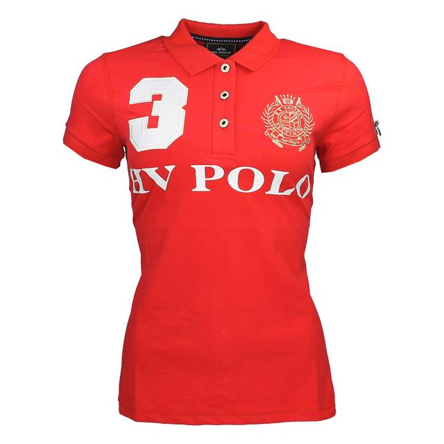 HV Polo riding shirt, Size S, red, pre-loved