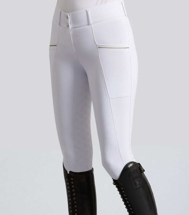Premier Equine Ofena Ladies Gel Full Seat Riding Breeches (white, navy or black)