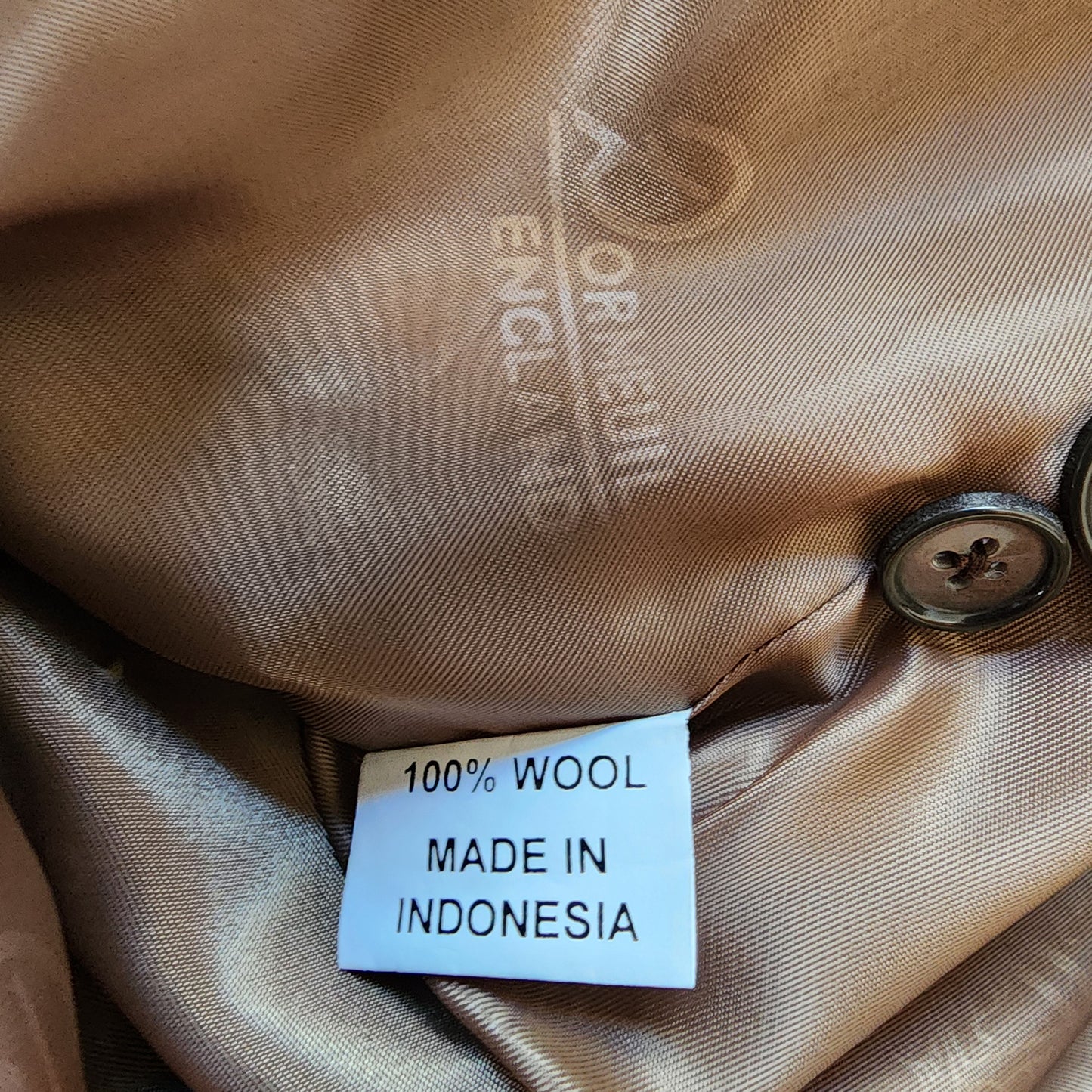 Vanentinoe taupe / brown wool Show Jacket ladies size 12