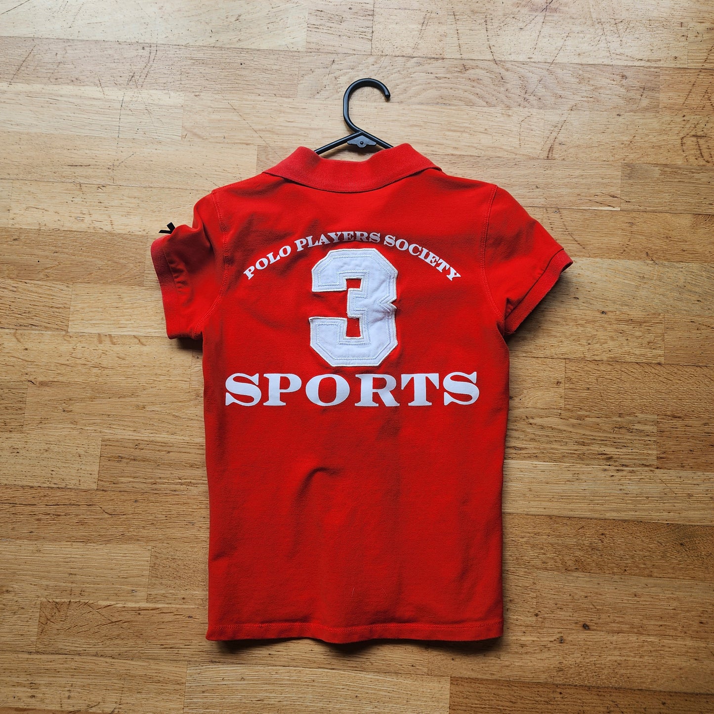 HV Polo riding shirt, Size S, red, pre-loved