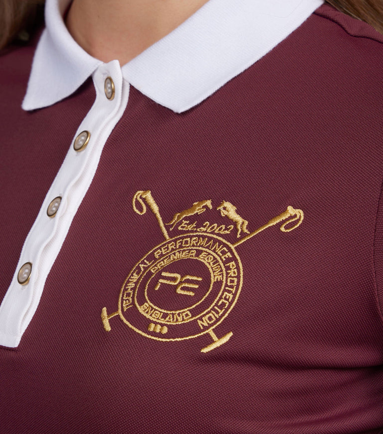 Premier Equine Heritage Polo Shirt  - Navy