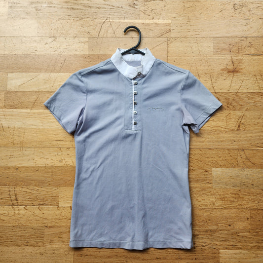 Animo show shirt, ladies 8, grey, pre-loved