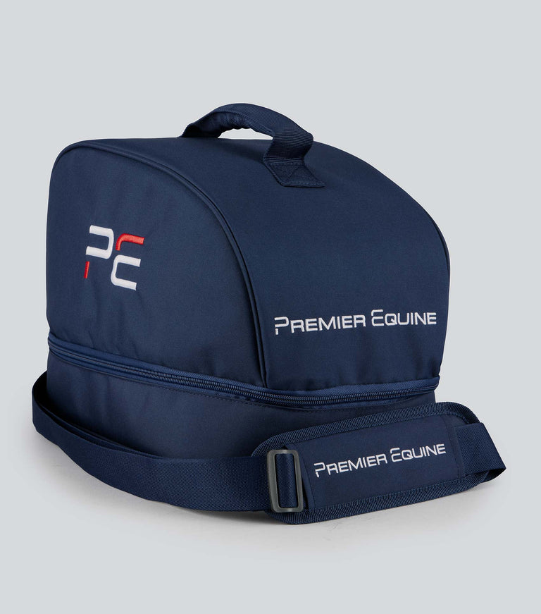 Premier Equine Endeavour Horse Riding Helmet - Navy