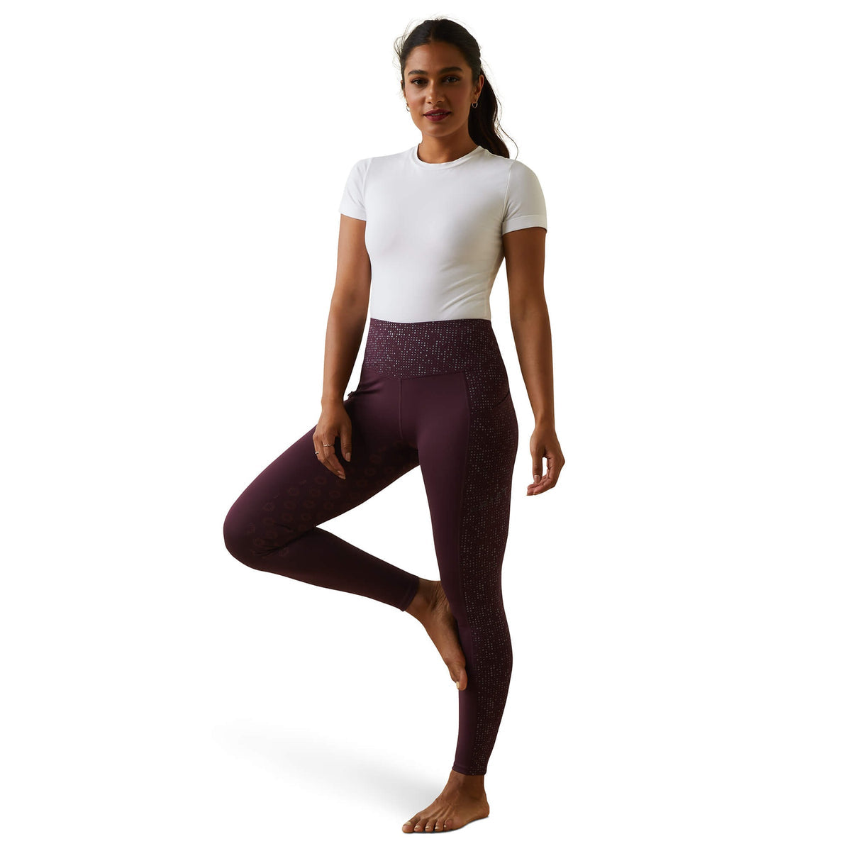 Ariat Eos Lumina Full Seat Riding Tights. Ladies 10