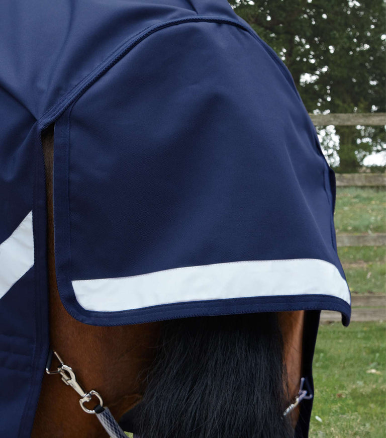 Premier Equine Stratus 600 Series 0g Turnout Rug with Classic Neck Cover (Navy or Purple)