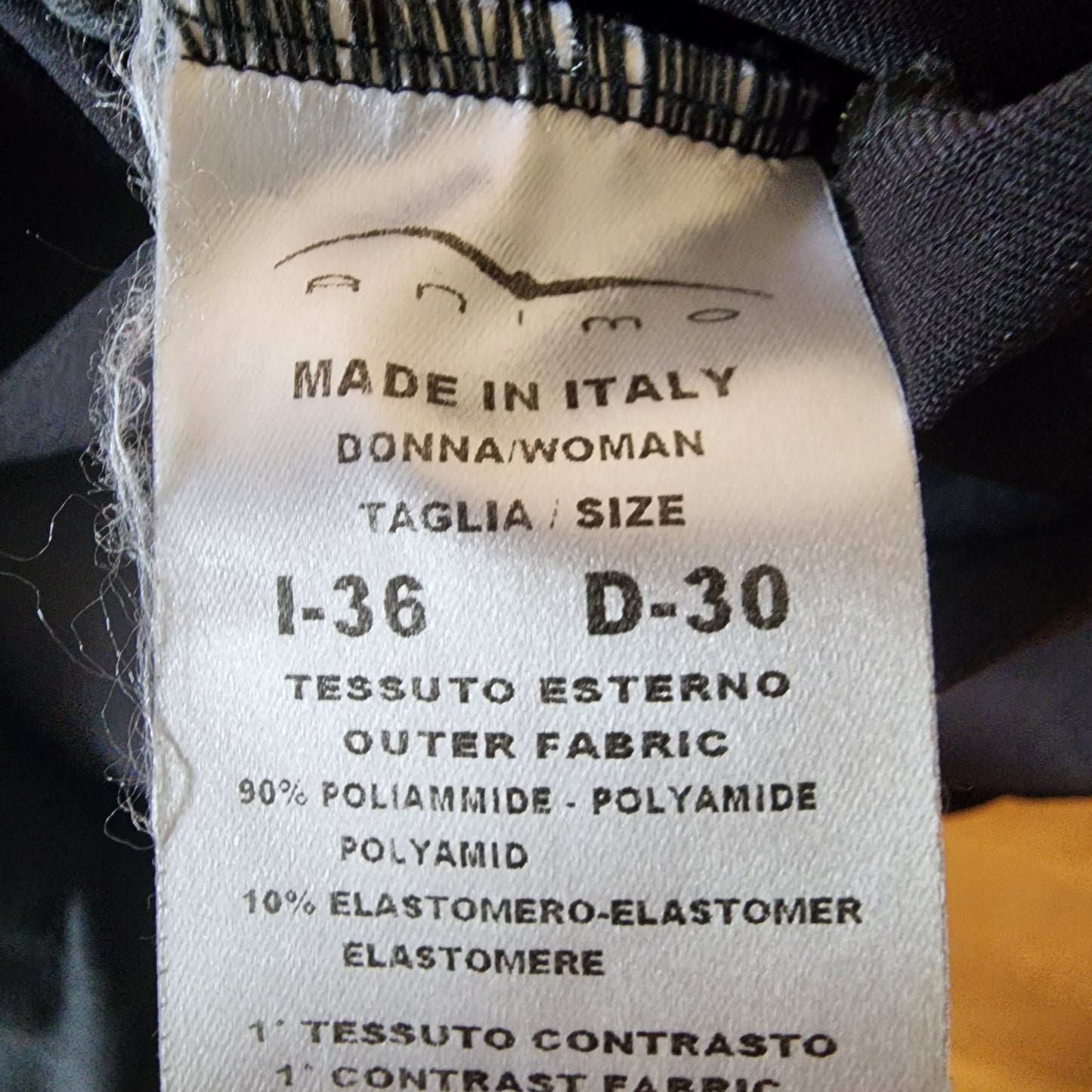 Animo black Show Jacket ladies size 4 (i36) / girls 10/11