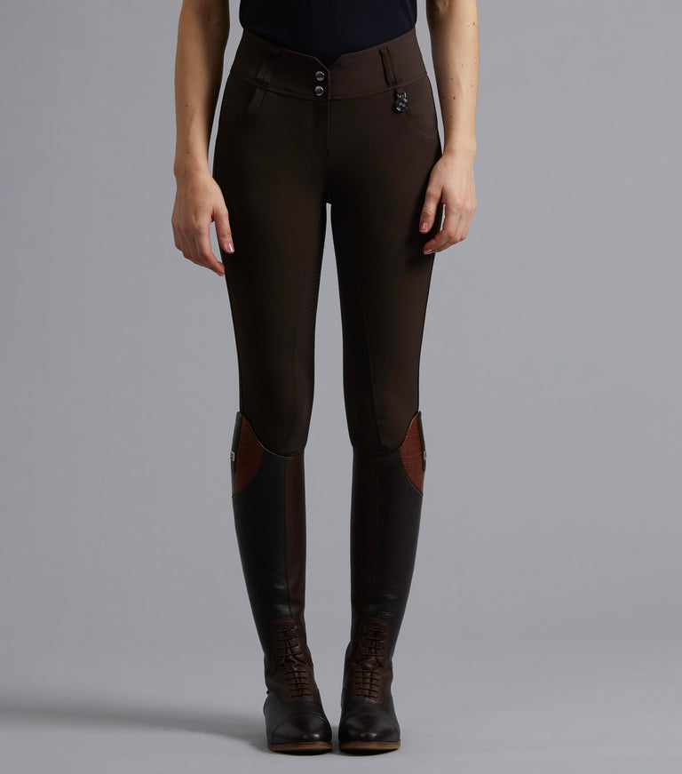 Premier Equine Sophia Ladies Full Seat High Waist Riding Breeches, high waisted - black, navy, brown, grey