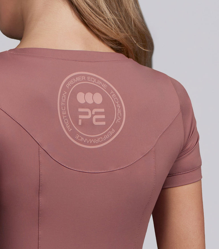 Premier Equine Prospero T-Shirt - Rosewood