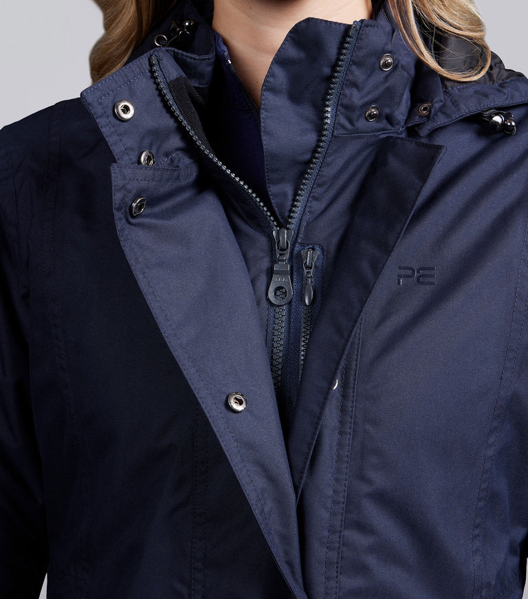 Premier Equine Cascata Ladies Waterproof Jacket - Black
