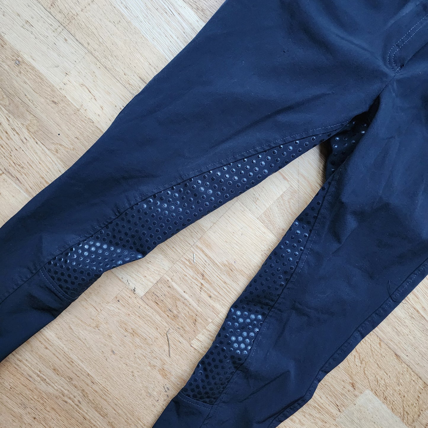 Eurostar black full seat breeches, ladies 10, pre-loved