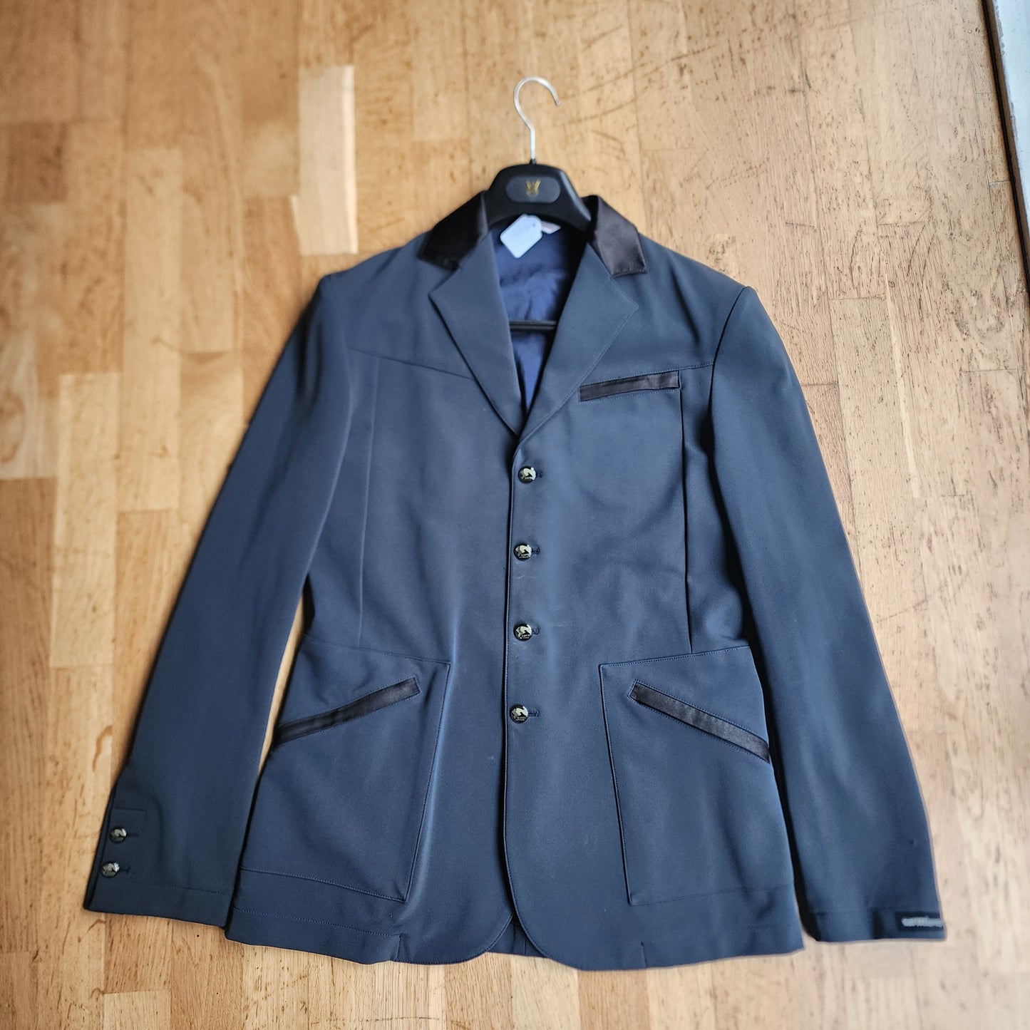 Sarm Hippique mens navy show jacket (size 50), men's S/M
