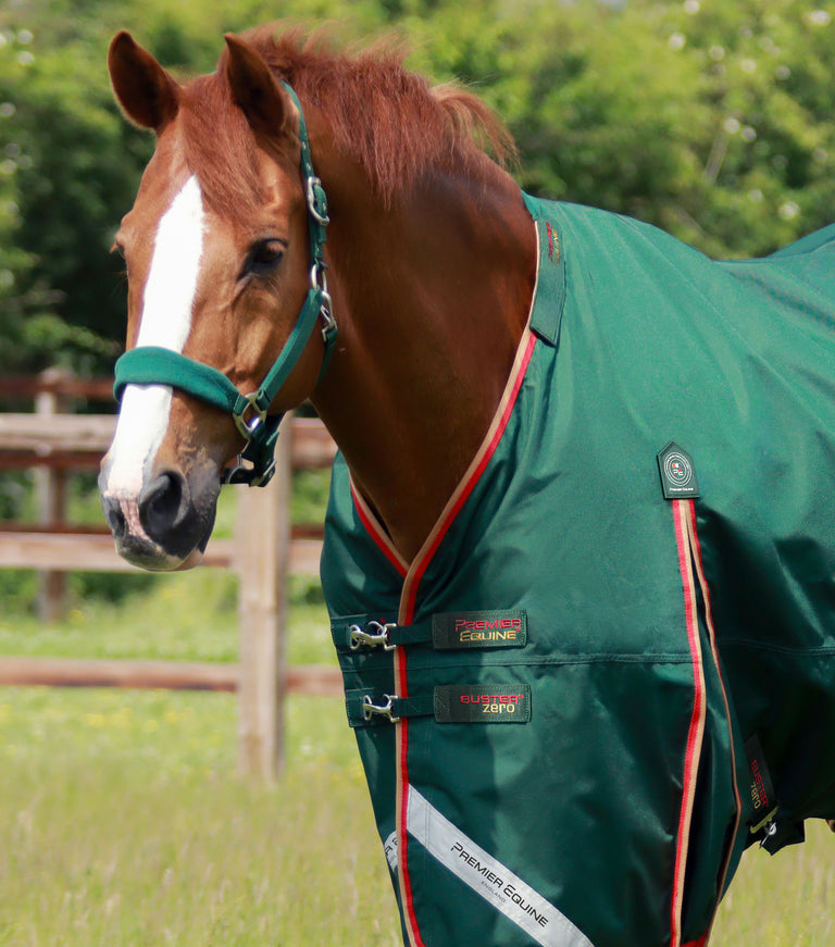 Premier Equine Buster Zero 0g Waterproof Rug with Classic Neck Cover