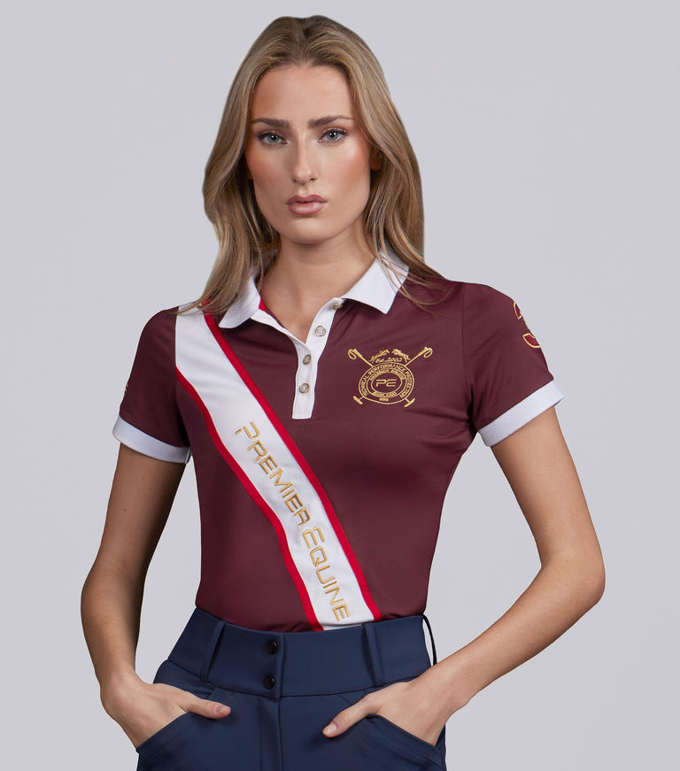 Premier Equine Heritage Polo Shirt  - Navy