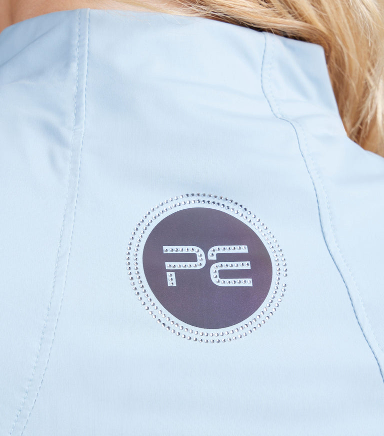 Premier Equine Meraki Womens Short Sleeve Top Dusty Blue -  Dusty Blue