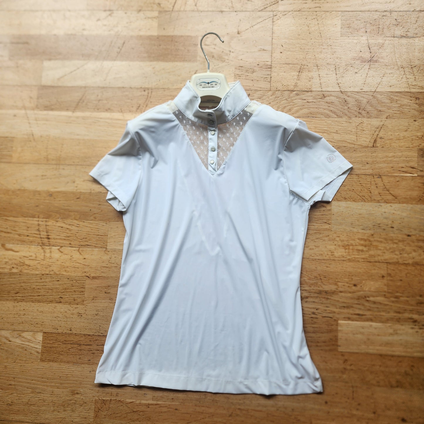Dublin show shirt, size M, white, pre-loved