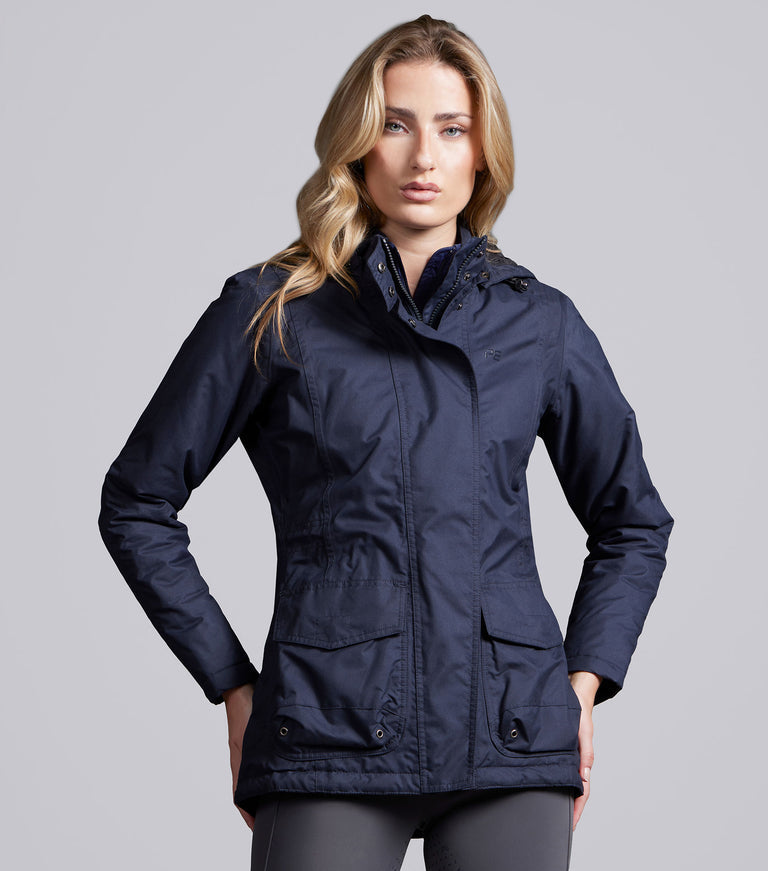 Premier Equine Cascata Ladies Waterproof Jacket - Black