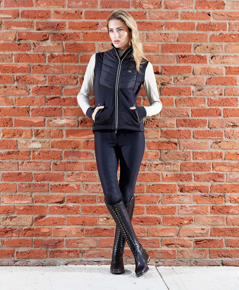 Premier Equine Felicio Womens Gilet / Vest -  Black