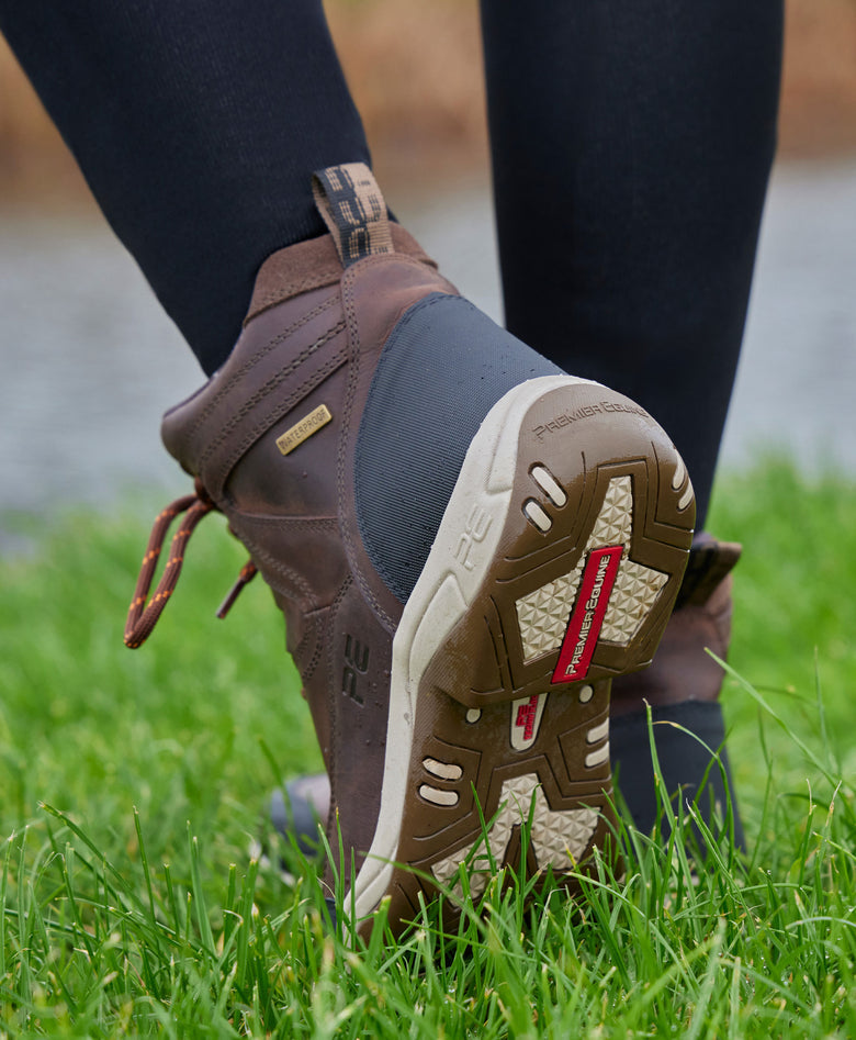 Premier Equine Vinci II Waterproof Laced Boots - Brown