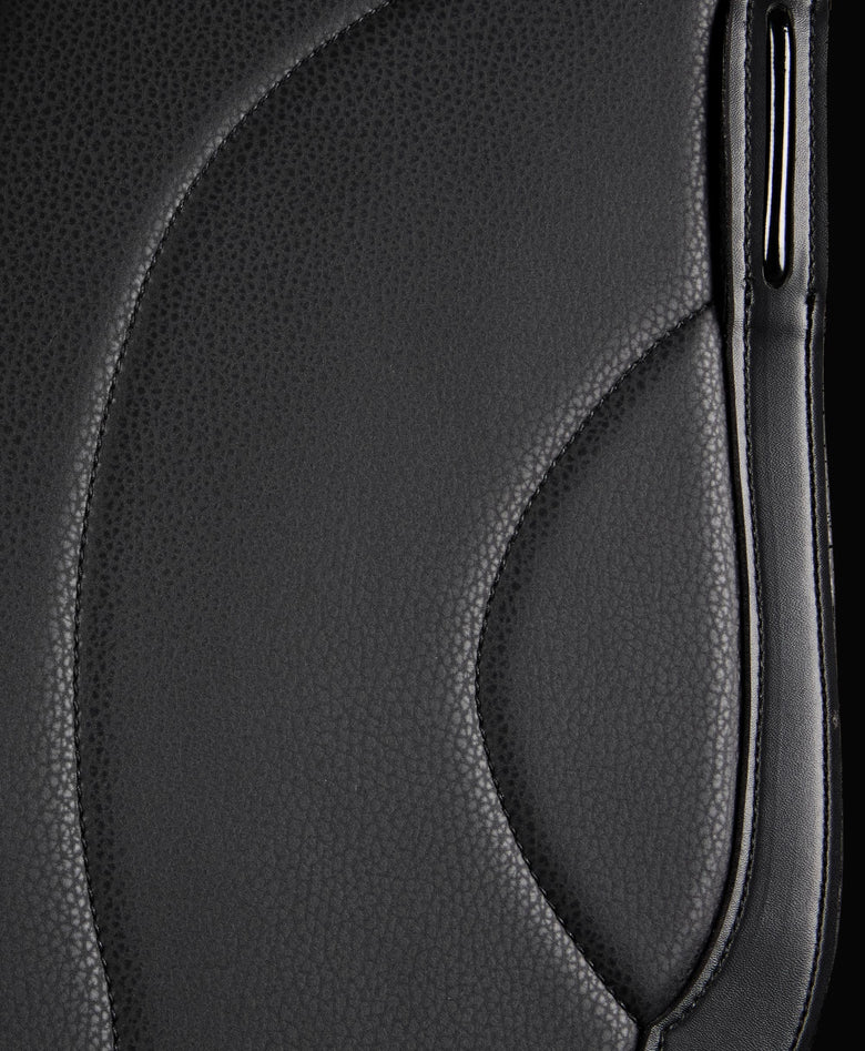 Premier Equine Montpellier Synthetic Dressage Saddle Black
