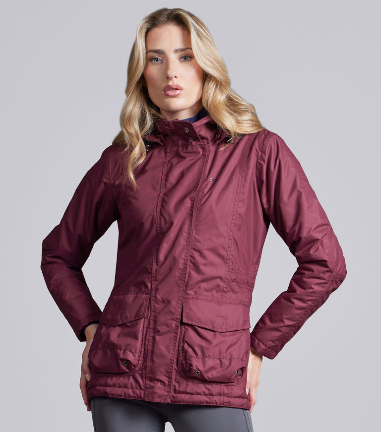 Premier Equine Cascata Ladies Waterproof Jacket - Black