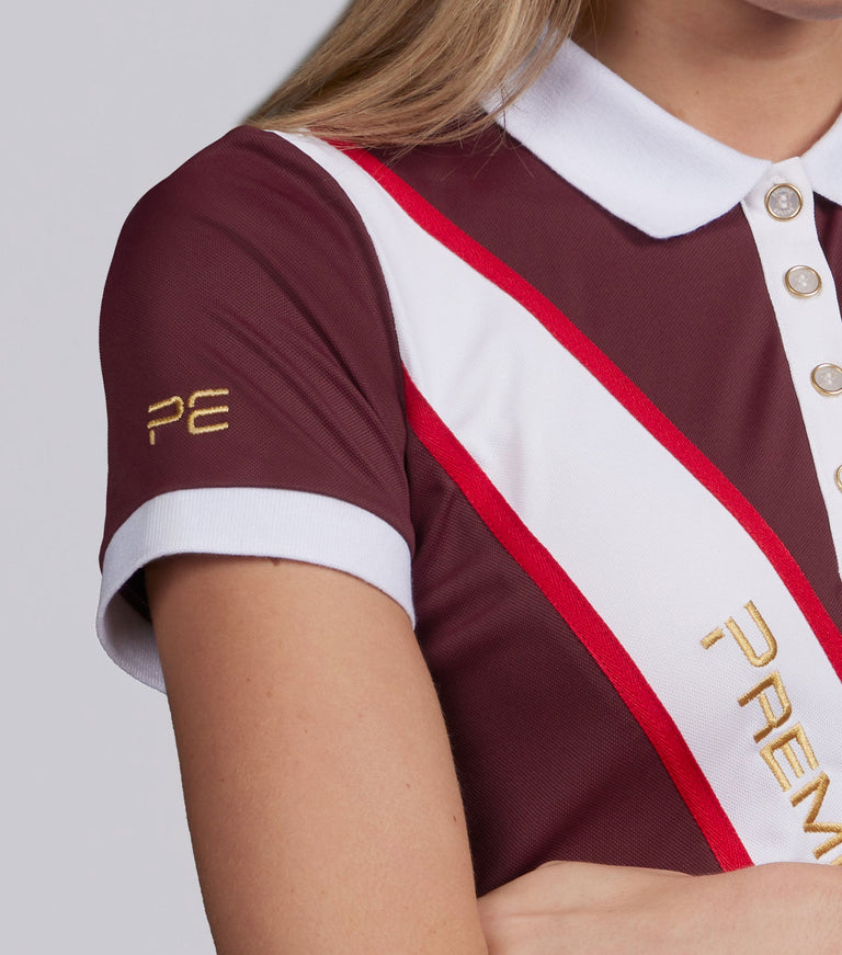Premier Equine Heritage Polo Shirt  - Navy