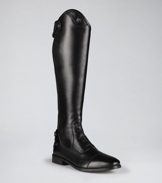 Premier Equine Vedetta Long Leather Riding Boots  - Black